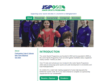 Tablet Screenshot of juniorsport.co.uk